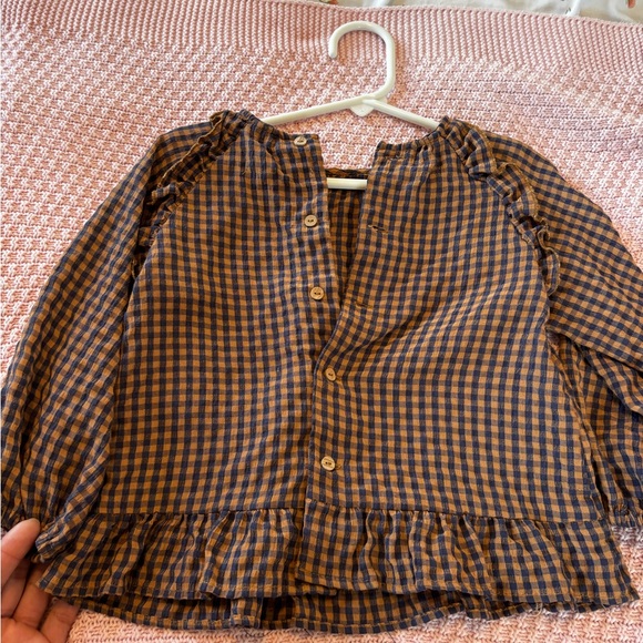 Zara plaid top - Picture 3 of 3